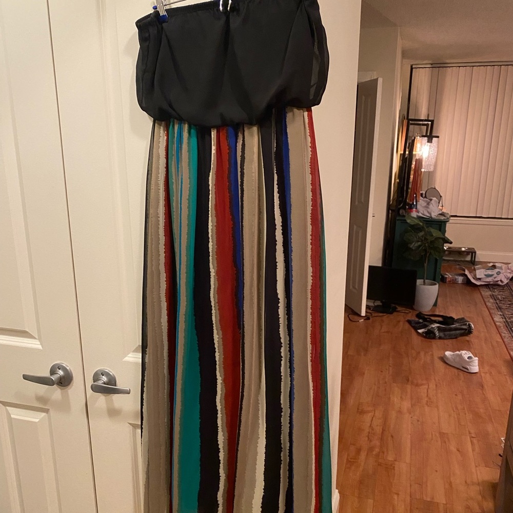 Boutique Maxi Dress Strapless